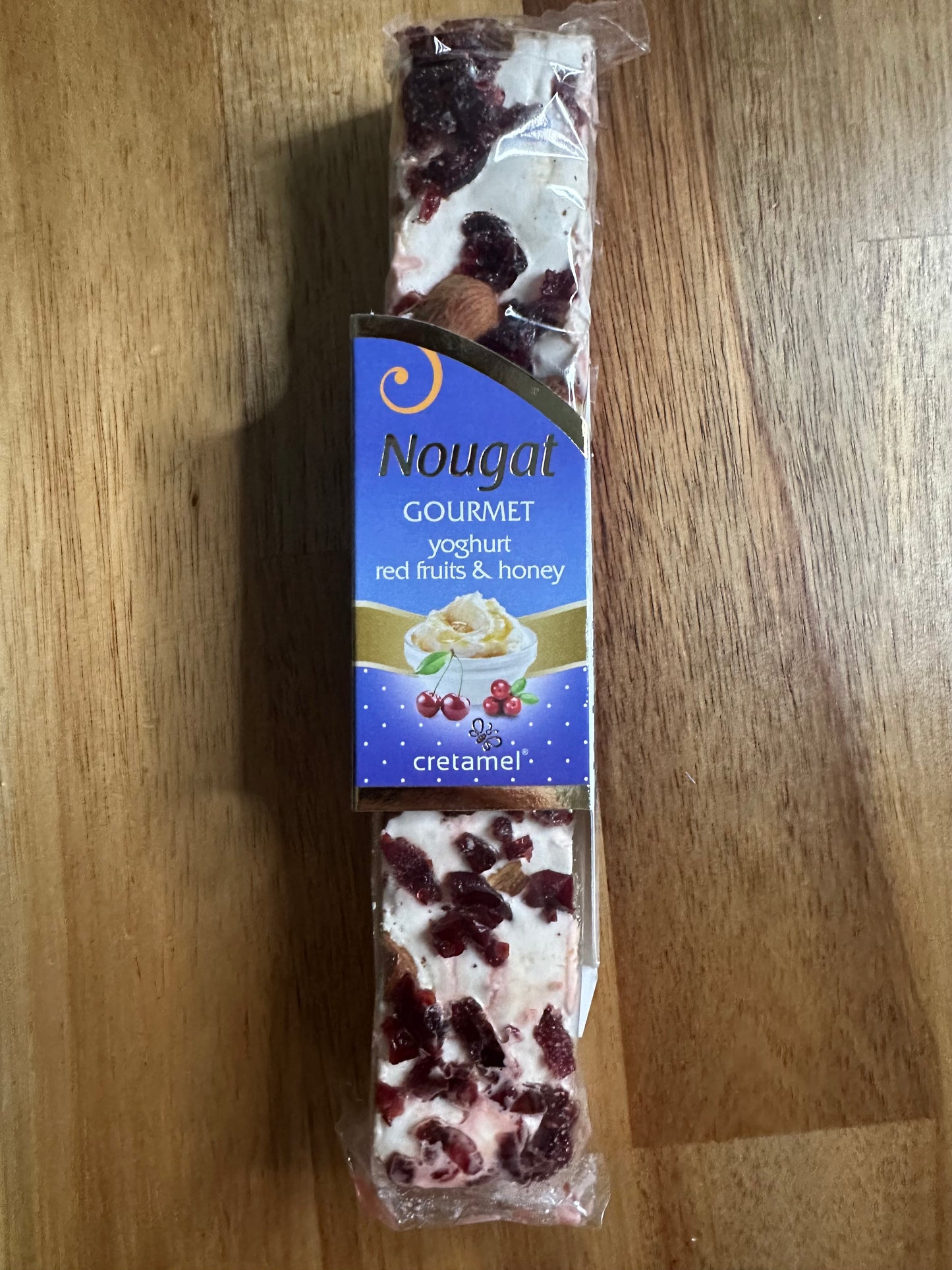 Nougat yaourt fruit rouge miel