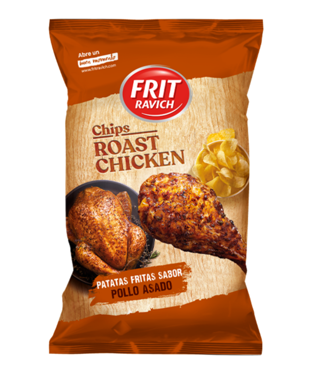 Chips goût Poulet rôti 125g - végan