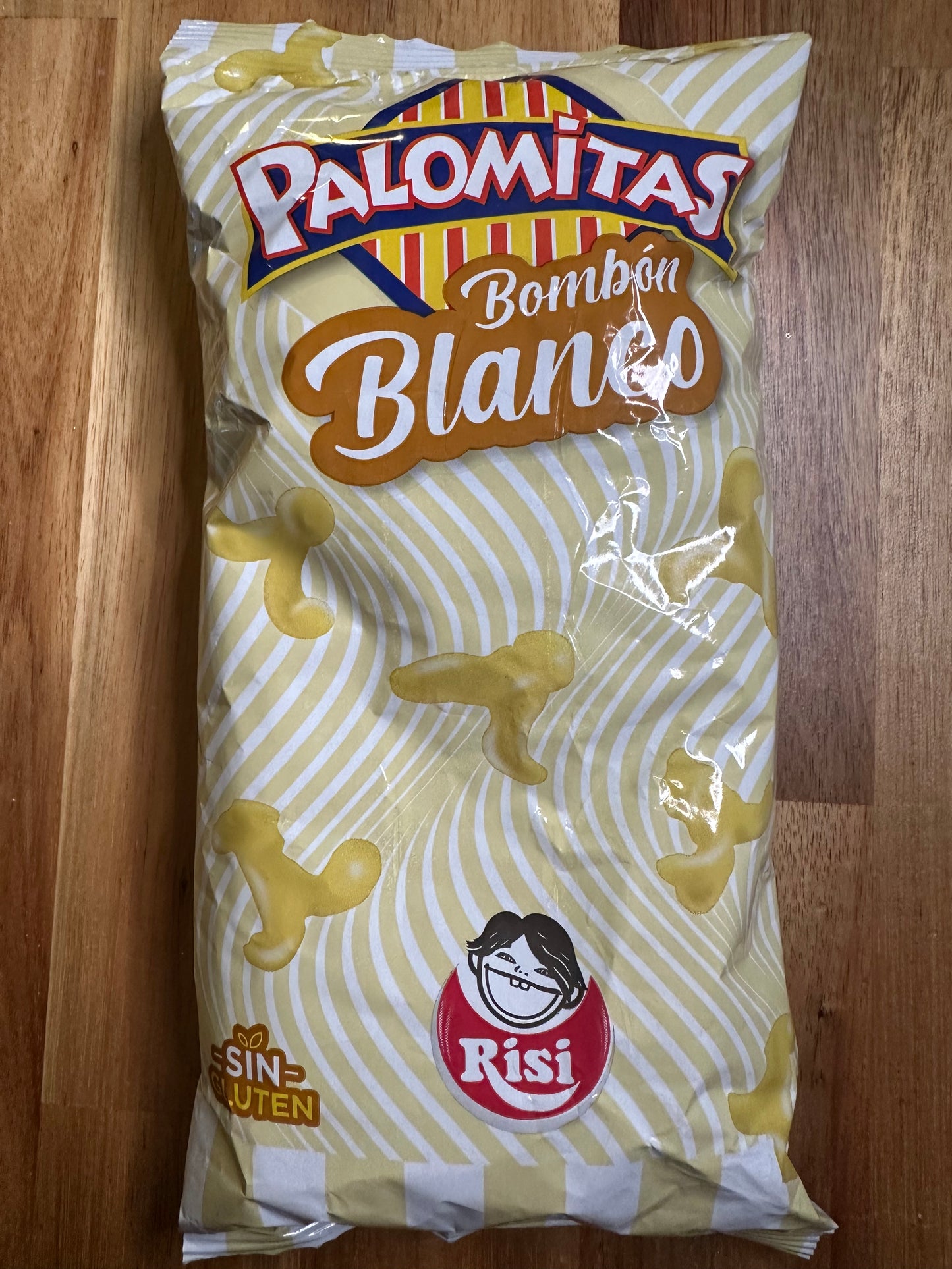 Soufflés au maïs enrobés de chocolat blanc - 80g