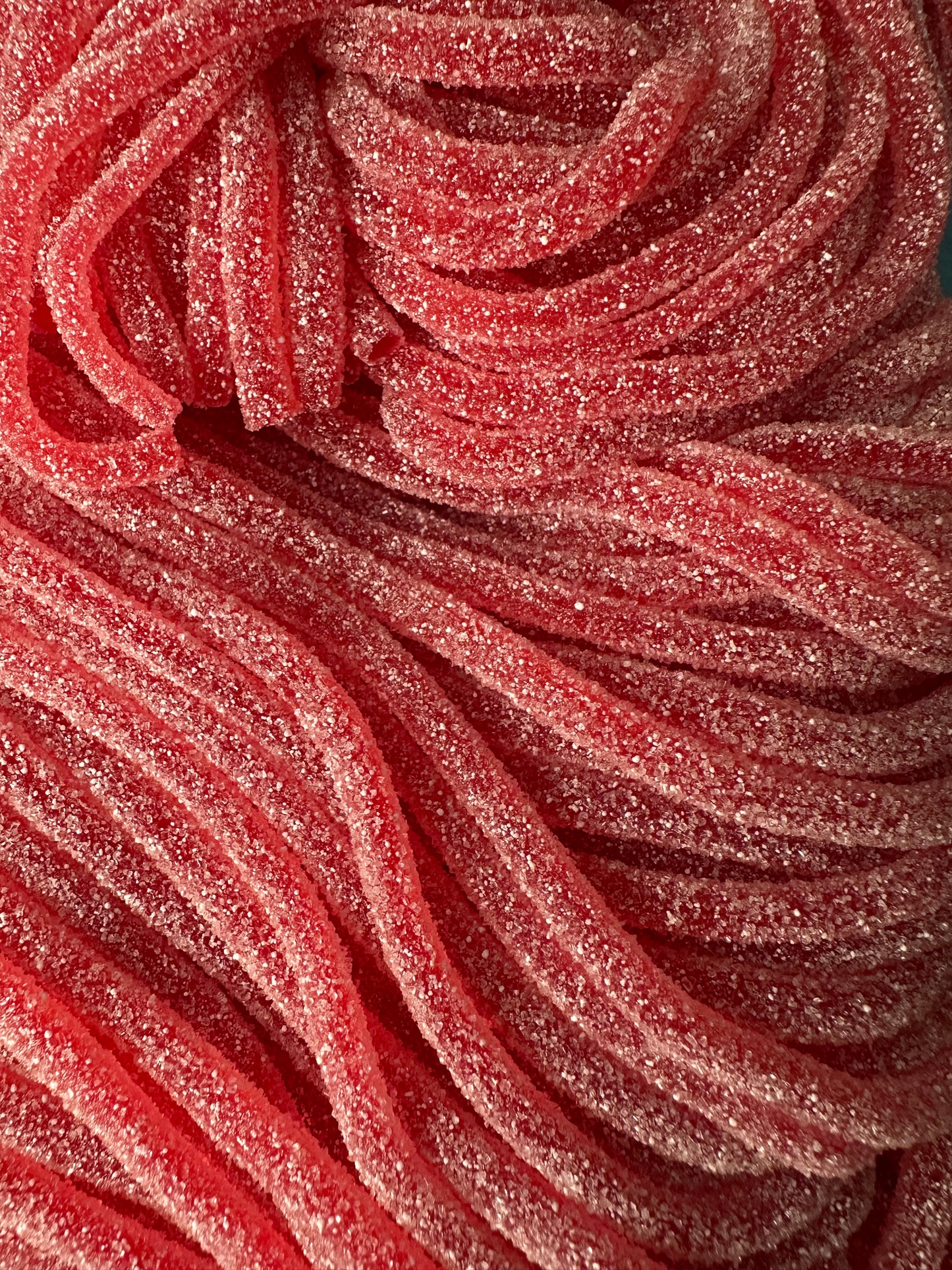 Ficelles fraise acidulés végane