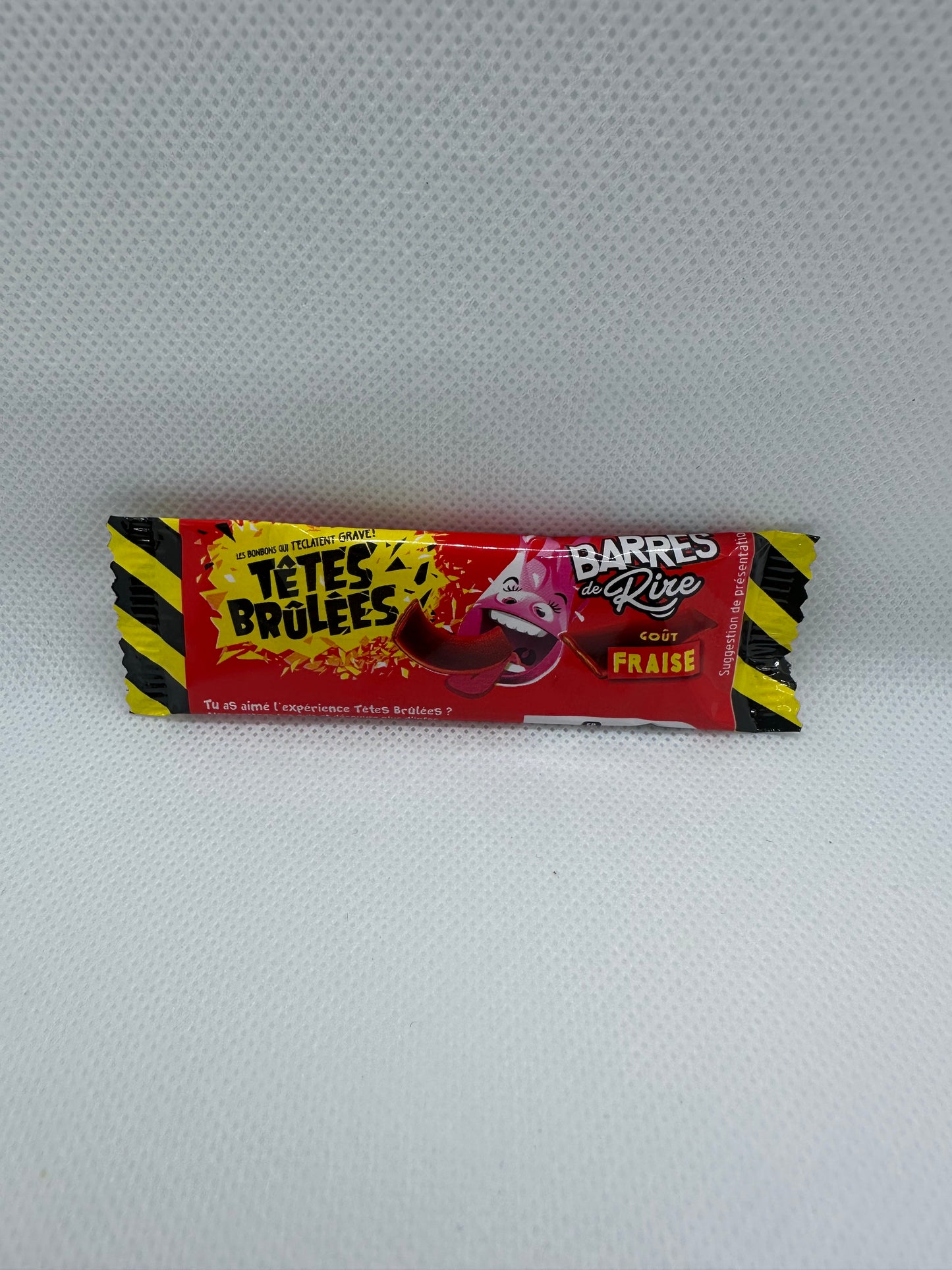 Tête brûlée barre de rire lot de 2 - fraise