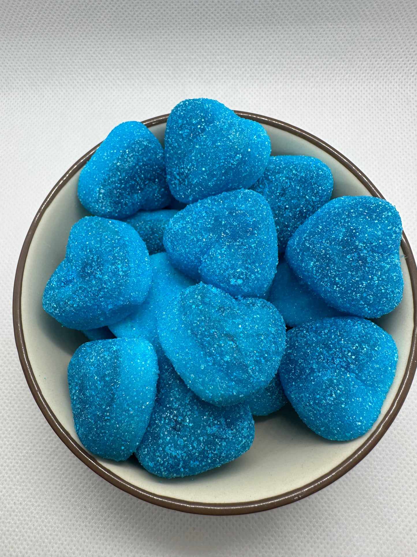Cœur bleu sucré
