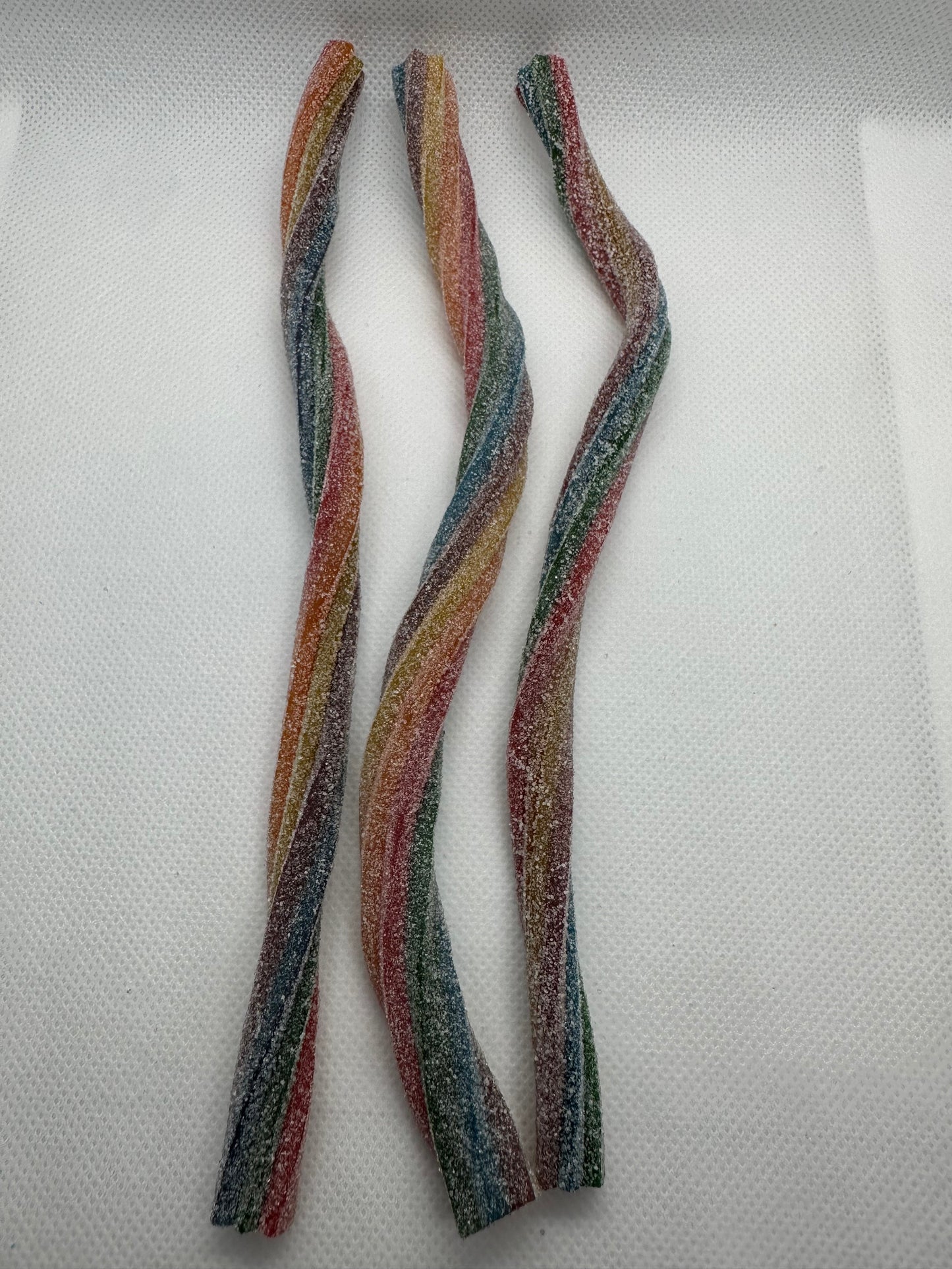 Lanière multicolore sucré végan (lot de 3)