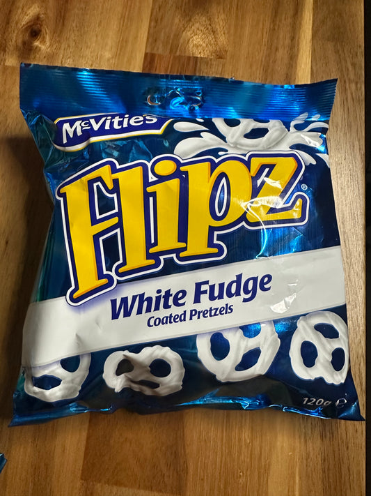 Flipz white fudge - 120g