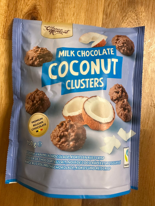 Choco moment coconut clusters