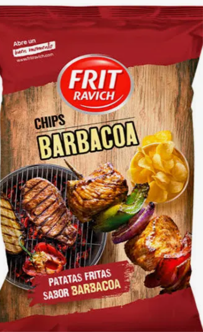 Chips goût Barbecue 125g - végan