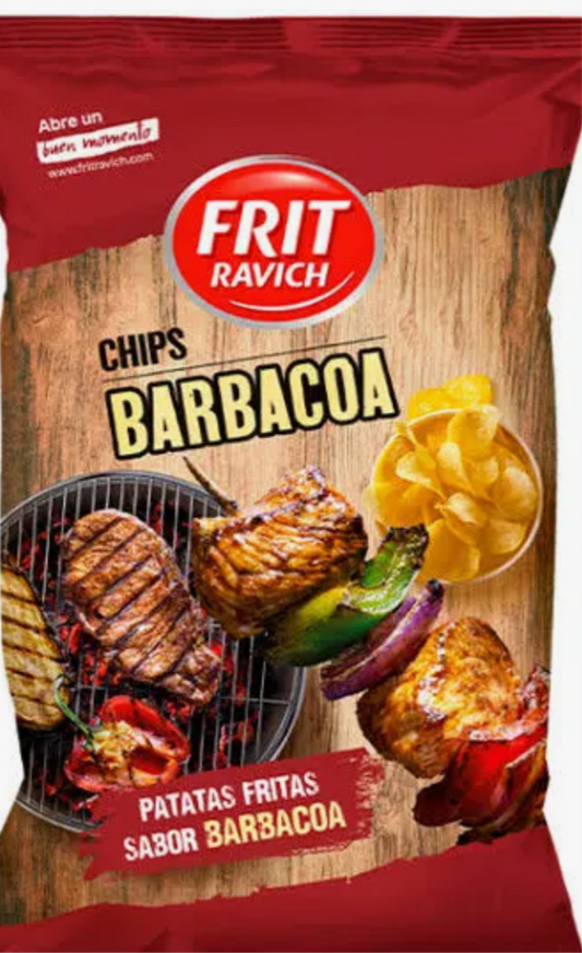 Chips goût Barbecue 125g - végan
