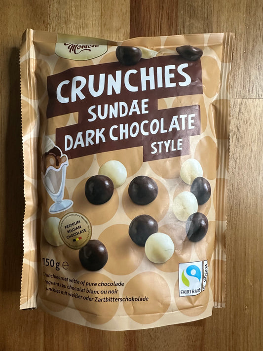 Choco moment crunchies sundae dark chocolate style - 150g