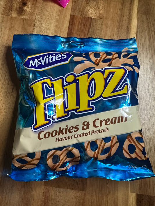 Flipz cookies & cream - 120g