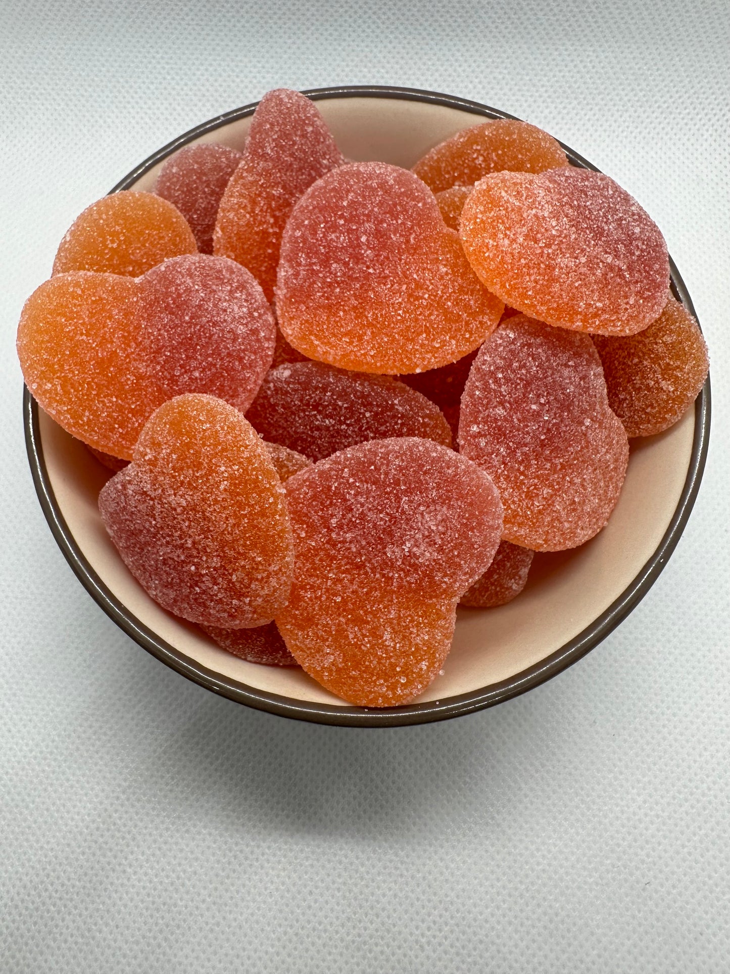 Cœur de pêche sucré