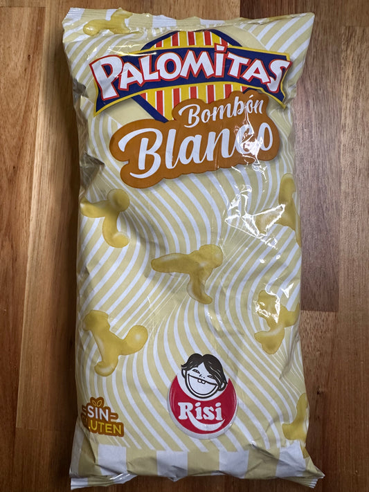 Soufflés au maïs enrobés de chocolat blanc - 80g