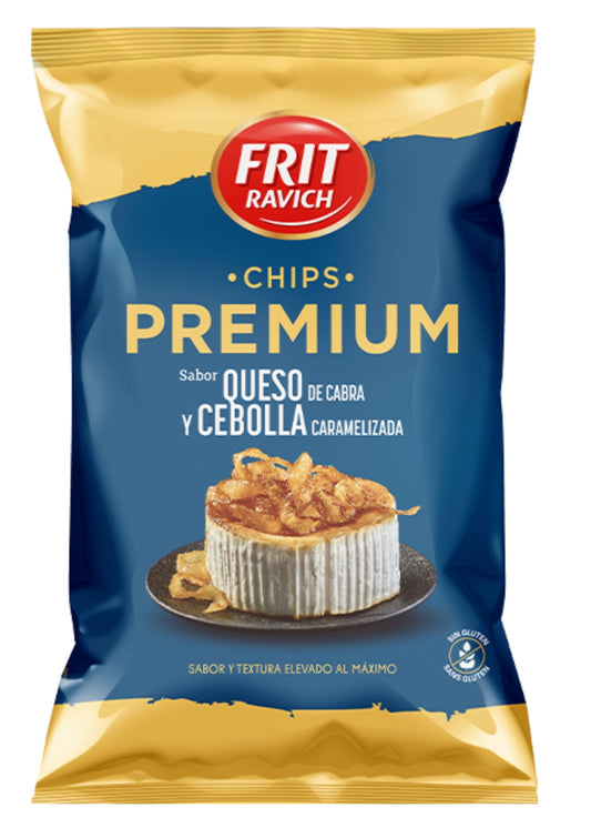 Chips goût chèvre oignon confit - végan