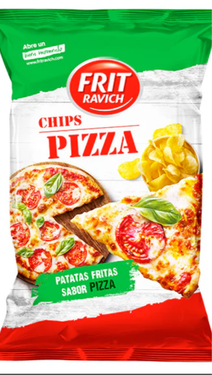Chips goût Pizza 125g - végan