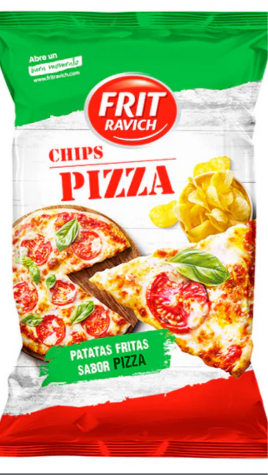 Chips goût Pizza 125g - végan