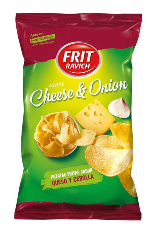 Chips goût fromage et oignon