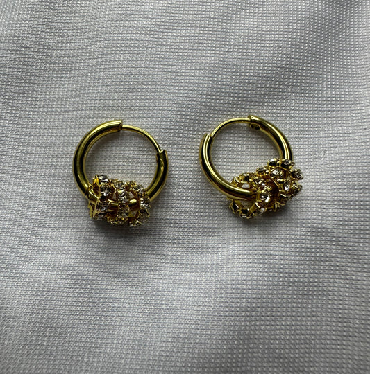 Boucle d’oreille Amélia - acier inoxydable