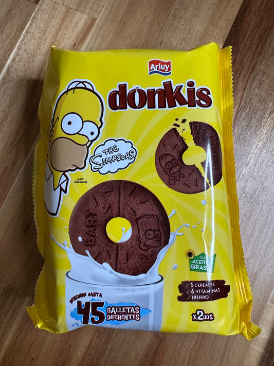 Donkis Cacao – Biscuits en forme de donuts les simpson (stock limité)