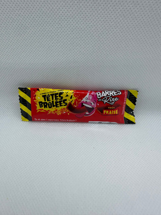 Tête brûlée barre de rire lot de 2 - fraise